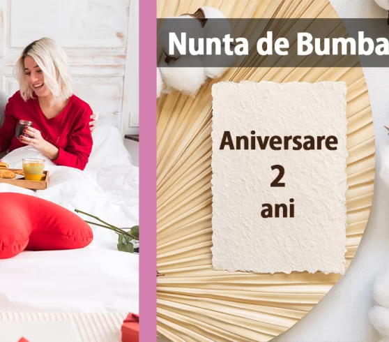 Nunta de bumbac – 2 ani de casatorie
